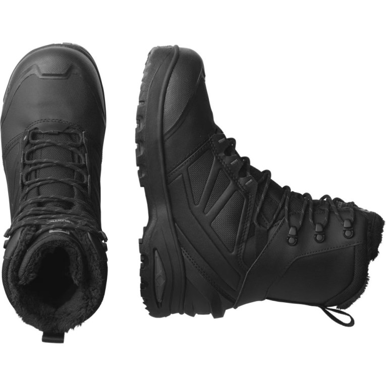 Black Salomon Toundra Pro CSWP Men's Winter Boots | PH 02746S